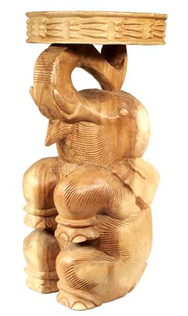 Stool, sitting elephant