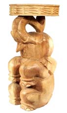 Stool, sitting elephant